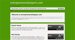 Desktop Screenshot of entrepreneurialleapers.com